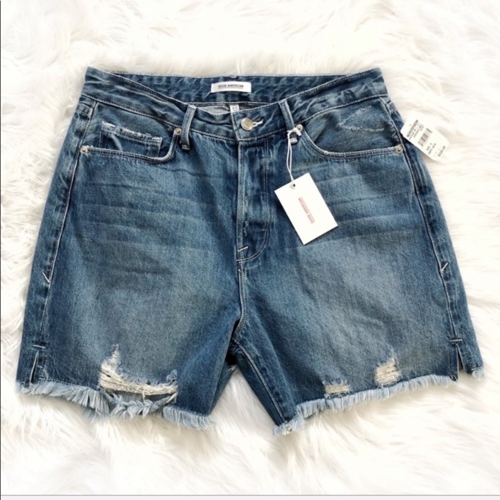 Good American Denim shorts